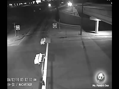 Milk Tanker Semi Truck Driver Falls Asleep And Goes Off Bridge 