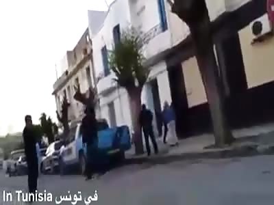 Tunisian Man Sets Himself on Fire After Argument With Police