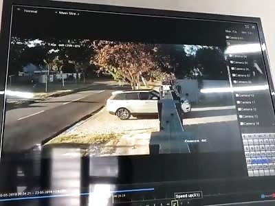 Motorcyclist T-Bones a Turning White Car!