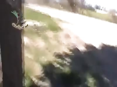 Syria: Grenade Down a Tank's Gun