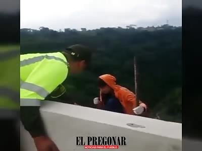 suicidal young girl saved by police