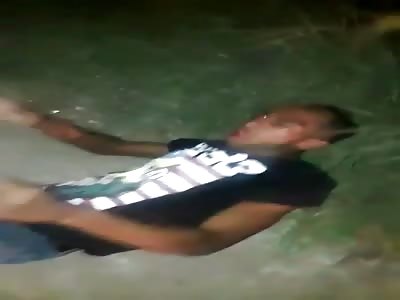 thief punished in favela 