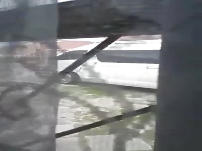 thief filmed trying to rob a house