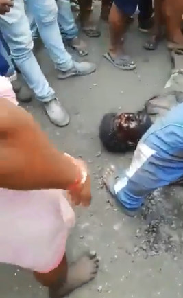 Paki Stomped to Death by Indian for not Worshiping Cow