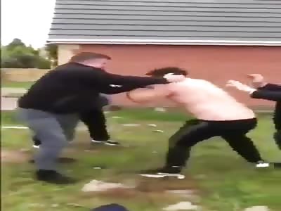 Two brothers find their stepdad has been physically abusing their mum 