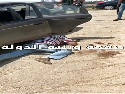 Man Takes his Final Gasp of Air after he get shoot in the head