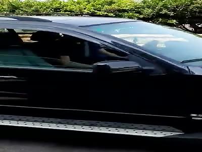 dead man in the middle of the street after accident