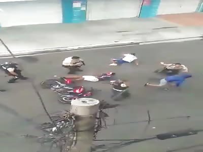 three thieves on bike arrested by police