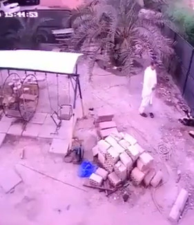 Sinkhole Swallows Man In His Own Backyard