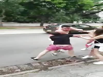 Not a single punch was landed