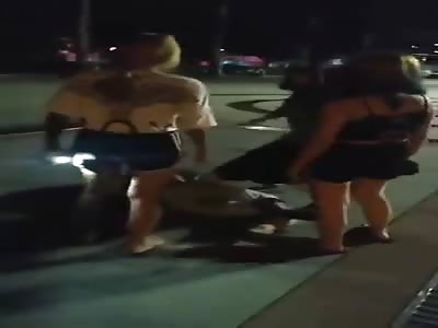 innocent girl gets hard beating from cute girl gang