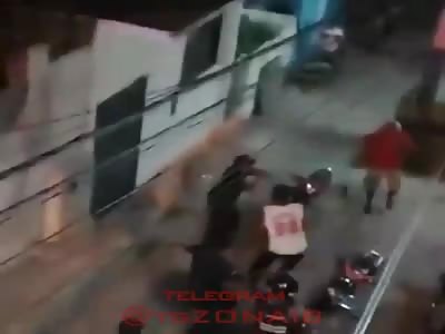 Police abuse of power against people don't respect quarantine 