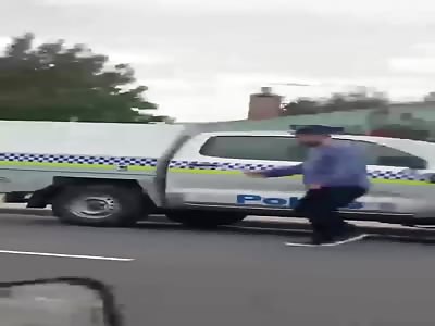 Never bring a knife to a car fight.