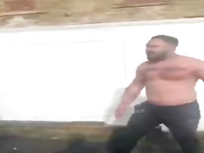 Loud mouth asshole gets beating in England 