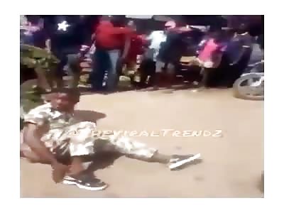 Fake Nigeria soldier caught after failing interrogation by real army 