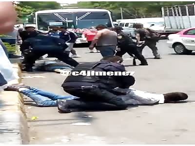 Two thieves arrested by police after shooting woman dead during robbe