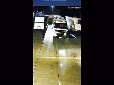 Arsonist Set on Fire Attempting to Burn Down Truck