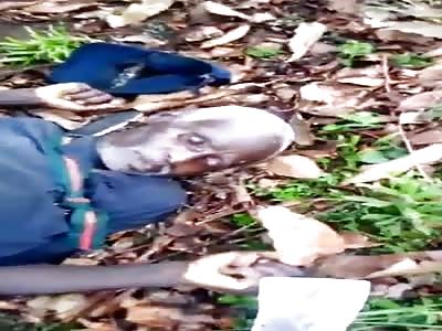 Farmer shot death by cameroonian military forces