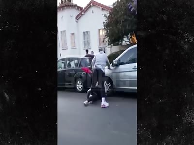 JR Smith BeatsThe Hell Outof Alleged Car Vandalizer During LA Protests
