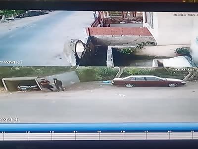 Deadly accident caused by a donkey in Egypt 