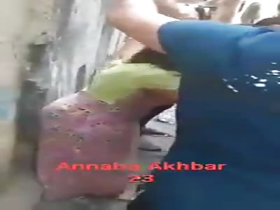 Algerian mistress punished in street 