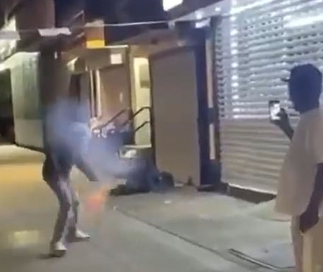 WTF: Setting a Homeless Person on Fire in NY