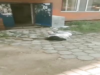 Chinese girl fall to her death from balcony 