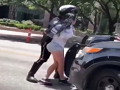 Arrested woman sexually assaulted by police officer 