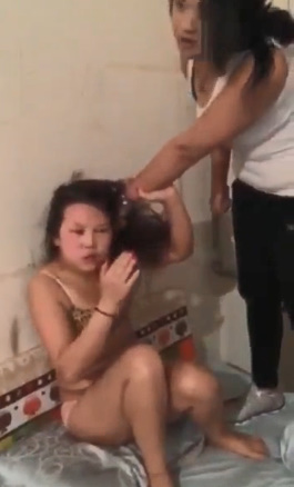 Enraged Wife Unloads on Mistress