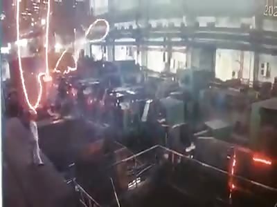 Worker miraculously survived a shocking still factory accident 