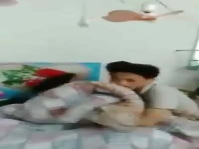 Husband caught fucking with mistress by wife 