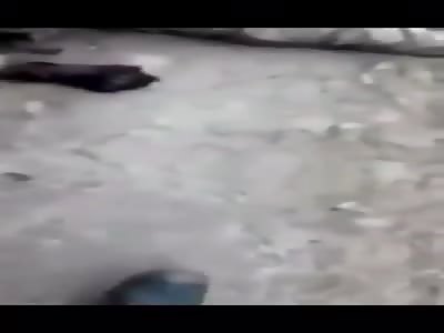 Azerbaijan dead soldier filmed by Armenian rival