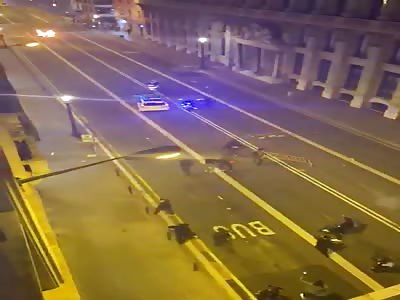 Total chaos in Paris as anti-lockdown demonstrators take to the street