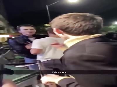 Guy hit the ground faster than the speed of light