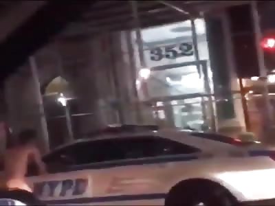 Stunning and brave man fights oppression butt naked.