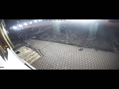 Unbelievable close call after speeding bmw crush 