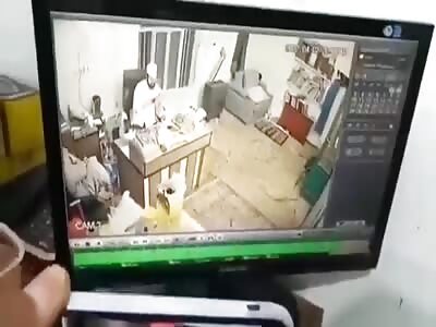 Two Iranian Sunnis old men killed by a hit man in their office.