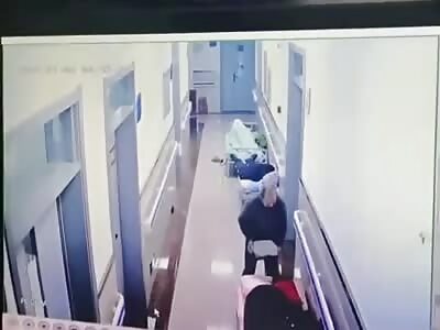 Crazy Bastard Kills Hospital Patients With A Healthy Rock. China