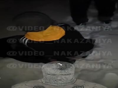 Another pretty Russian girl tortured by gang for not paying her debts 