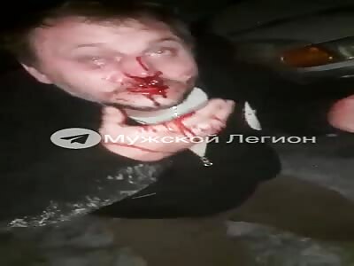 Pedo gets bloody beating for dating 16yr old girl.