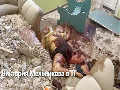 Ild woman bombed by Russian air strike 