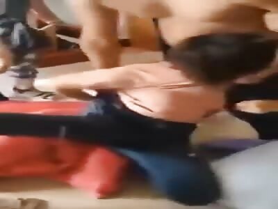 Husband try to protect his mistress from all his angry wife family 