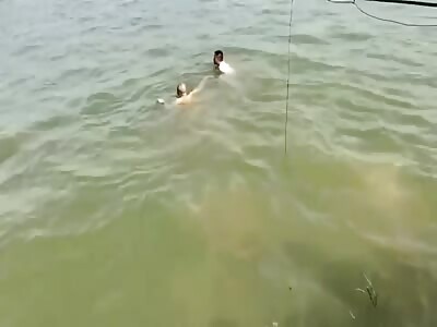 Drowned young woman founded by fishermen 