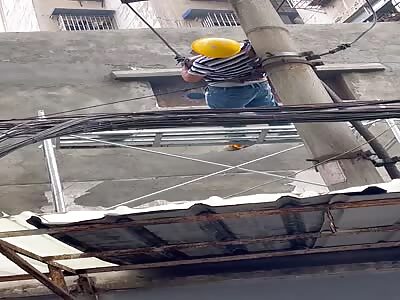 Worker electrocuted to death 