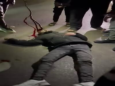 Young man was shot in the head by his rival.