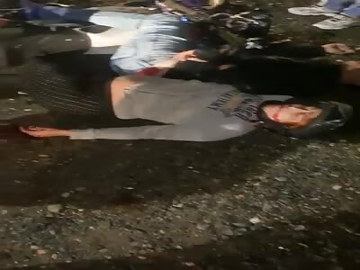 Couple on motorcycle died in brutal accident