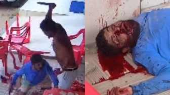 Man stabbed to death during knife fight in Brazil (with aftermath)