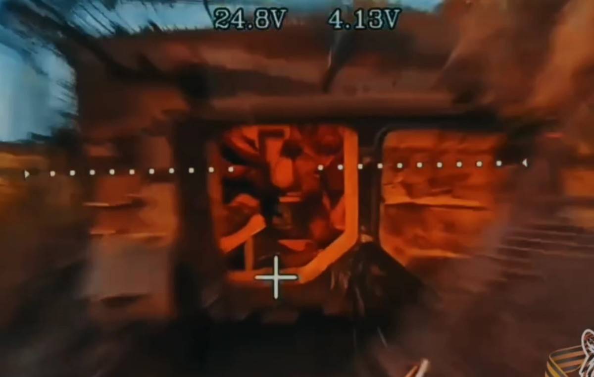 Ukrainians forgot to lock the door.