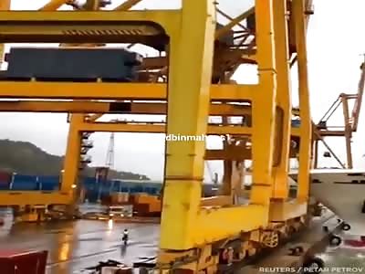 The brakes did not work