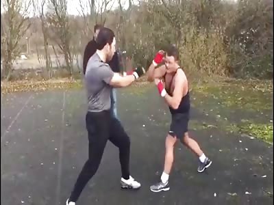 Short Man Makes Short Work Of Opponent 